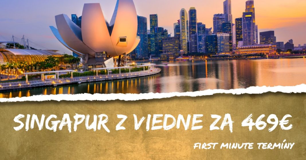 letenky z Viedne do Singapur-u za 469€