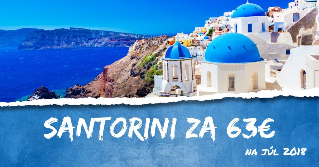 letenky z Katovíc na ostrov Santorini