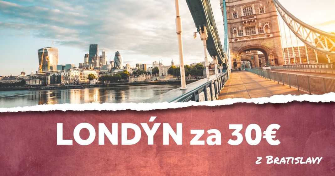 letenky z Bratislavy do Londýna