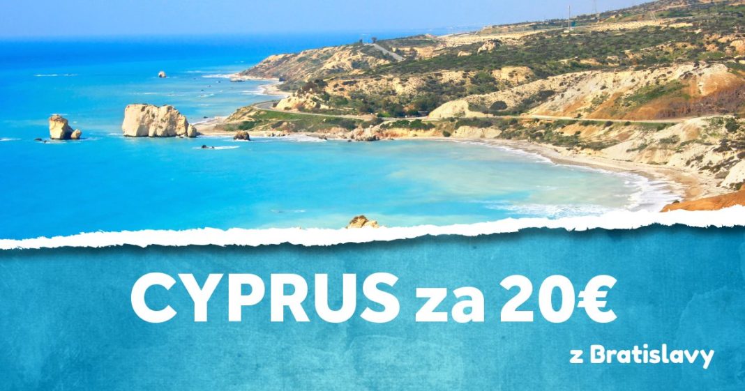 letenky z Bratislavy na Cyprus za 20€