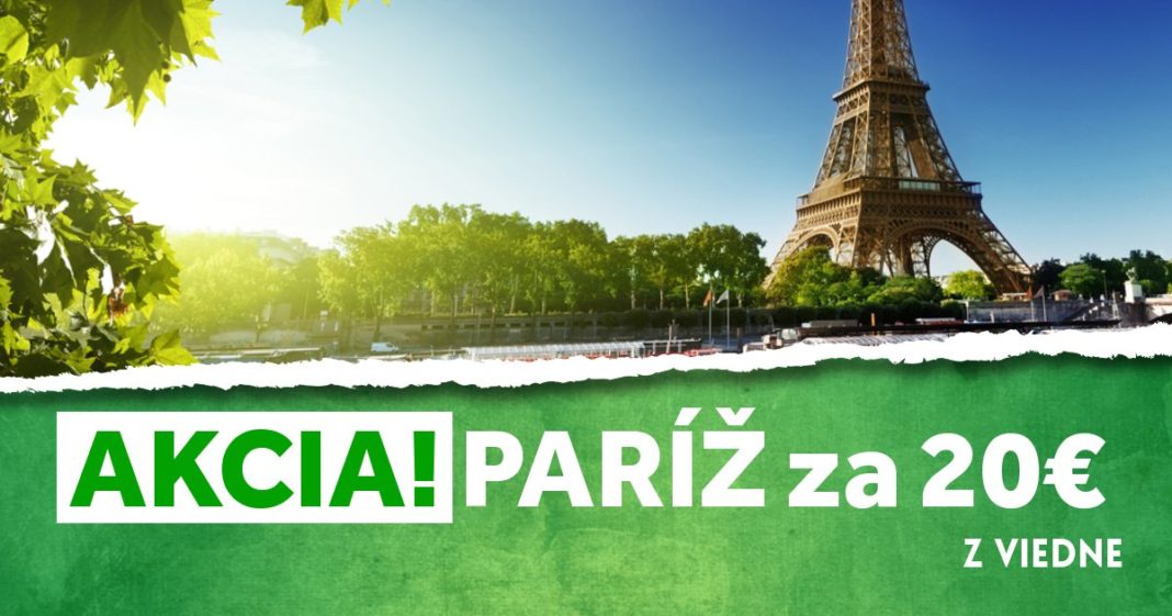 letenky z Viedne do Paríža