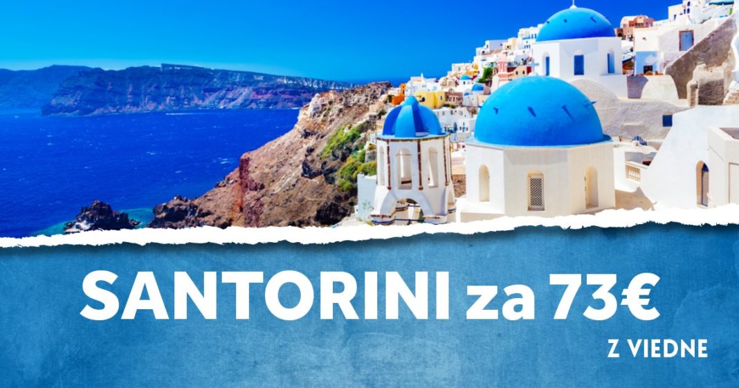 letenky z Viedne na Santorini